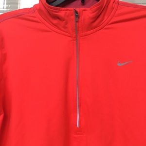 Nike half zip long sleeve T