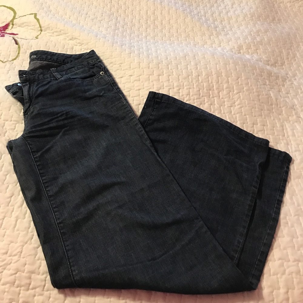Wide leg jean