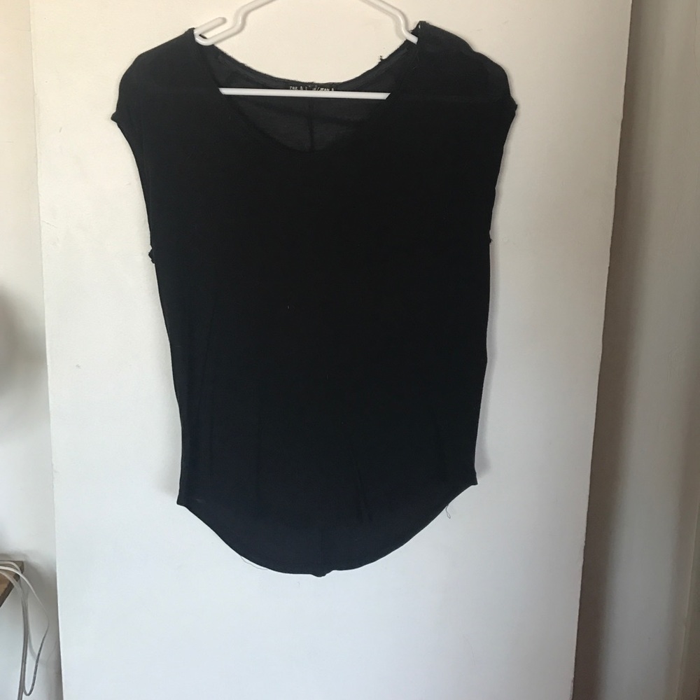Rag and Bone Black T Shirt Size XS