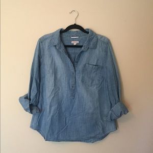 Chambray Long Sleeves Shirt