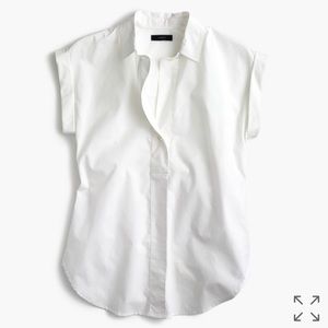 J Crew Short Sleeve Pop-Over