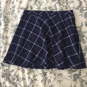 Plaid Mini Skirt