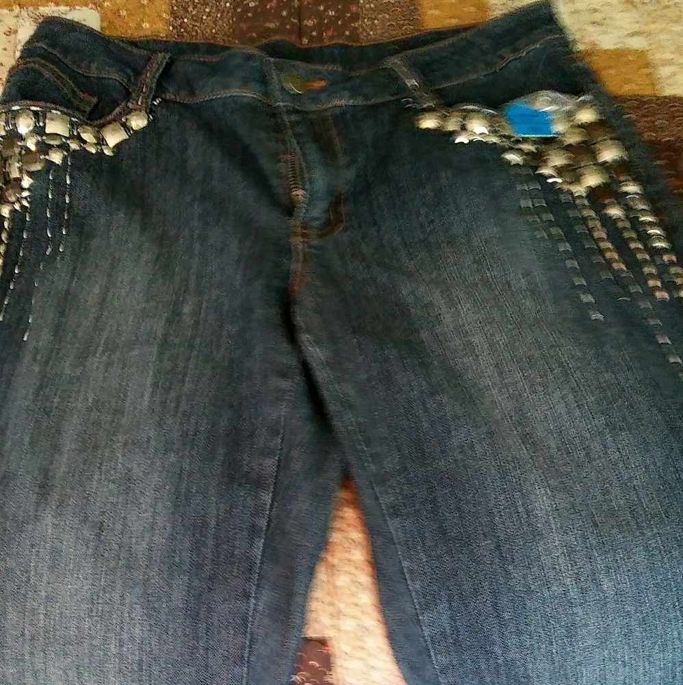 Pristine Condition Embellished Jeans