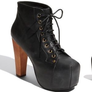 Jeffrey Campbell Leather Lita Bootie