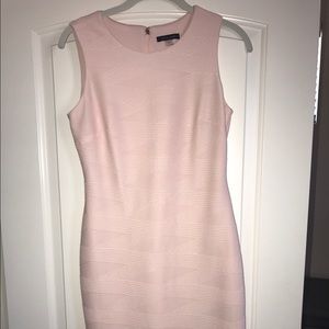 Tommy Hilfiger light pink sheath knee length dress