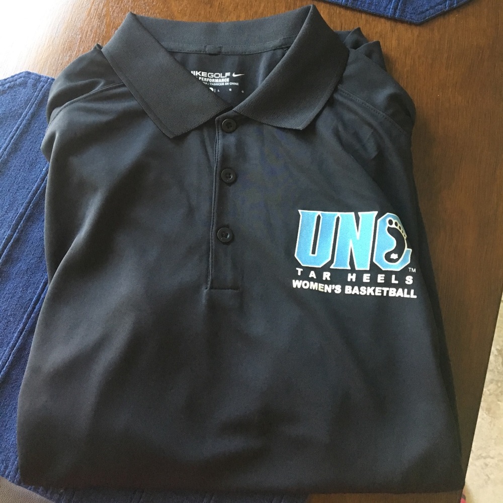 Nike golf, unc women's basketball polo