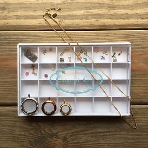 Lot of Origami Owl jewelry