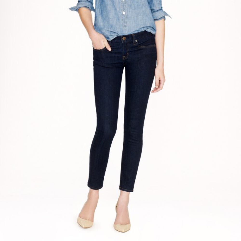 J.Crew Toothpick Super skinny ankle denim jeans 32
