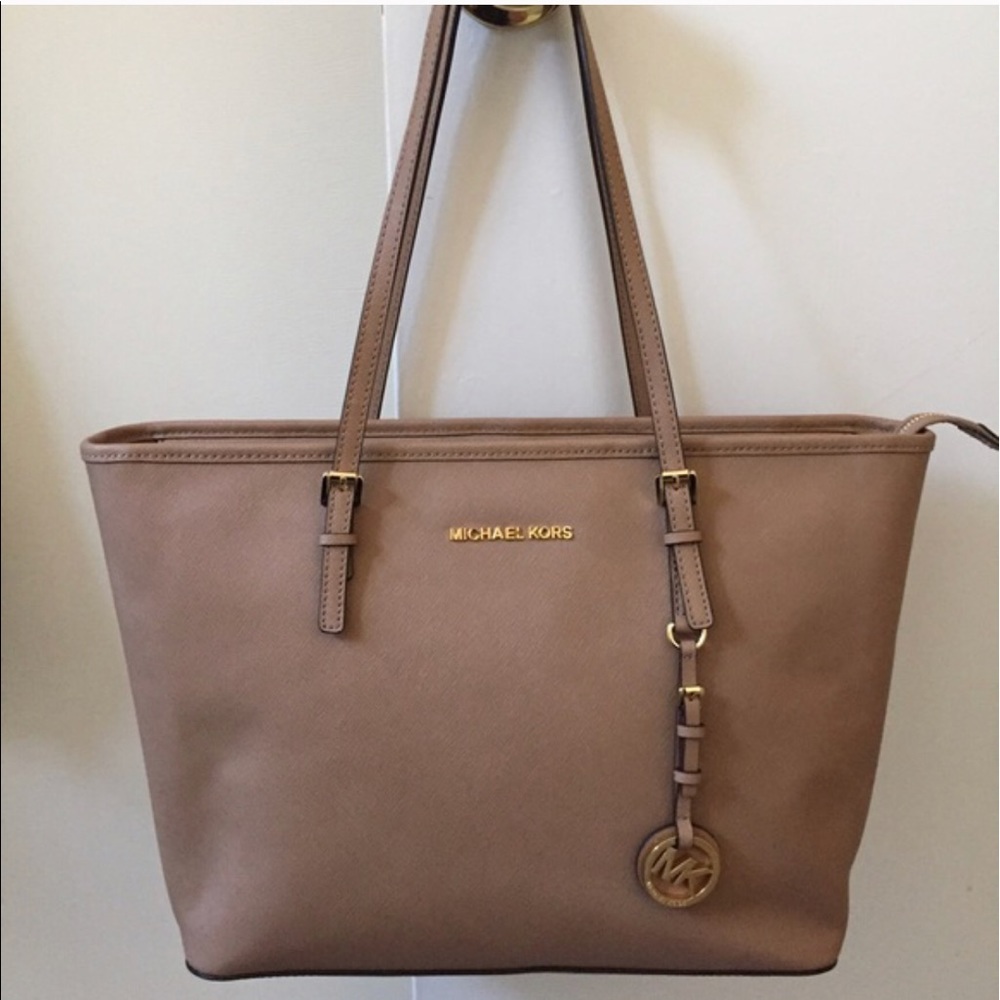 Michael kors jet set Top zip Travel tote
