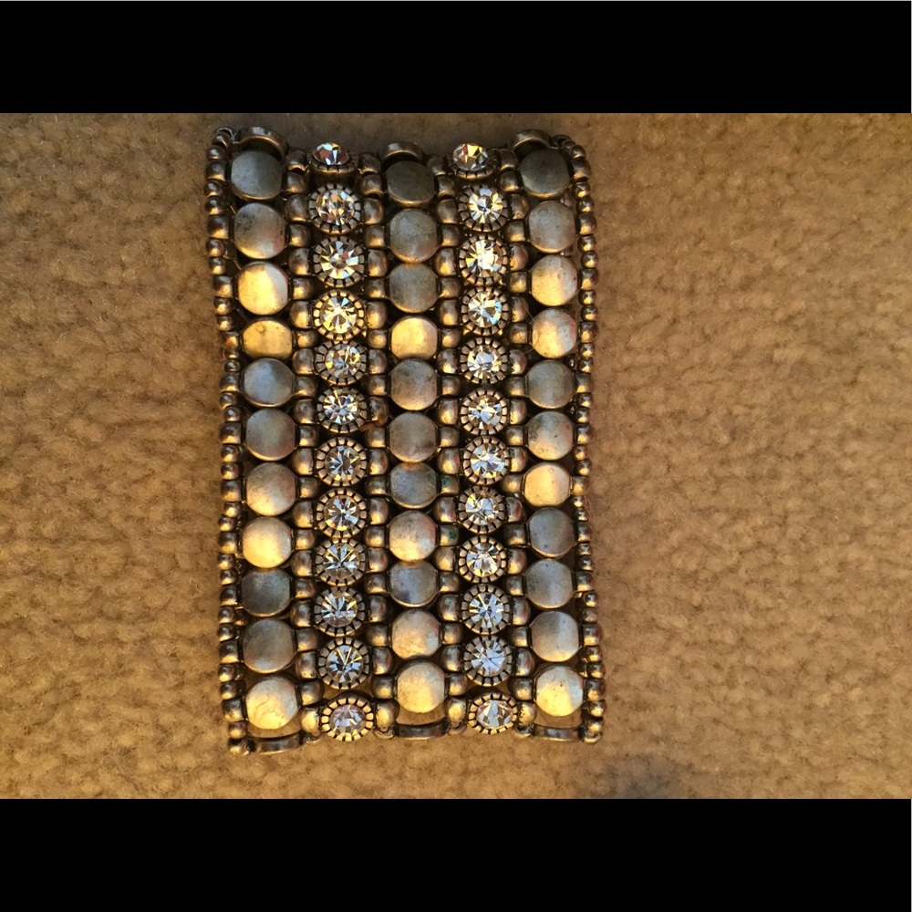 Silver Banded Bracelet