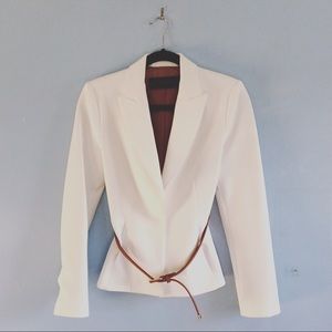 White Zara Blazer