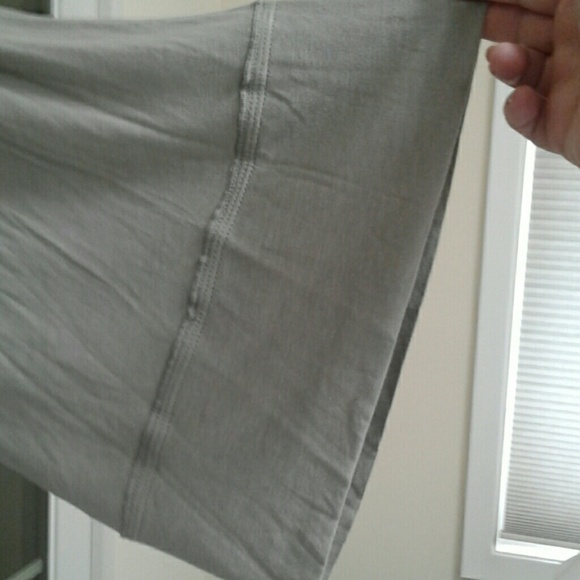 Dream Society Gray Tunic  Top with Bell Sleeve - Picture 4 of 5