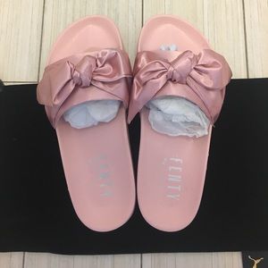 Fenty Puma by Rihanna Satin Bow Slides