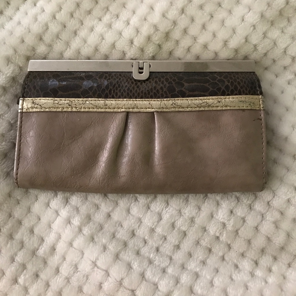 Brown and Gold Wallet