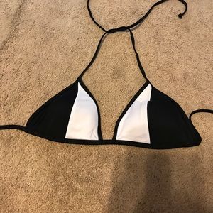 Triangle swim top