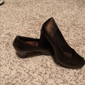 Aresole 3" peep toe heel