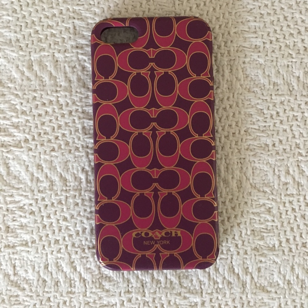 Coach iPhone 5 case