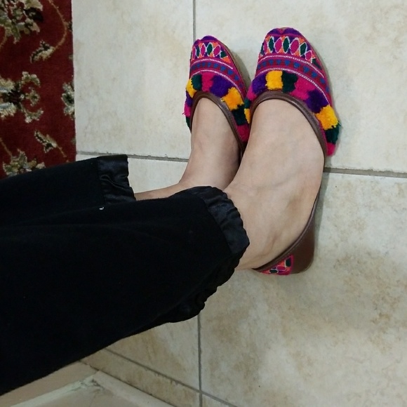 Pom pom flats REDUCED!!! - Picture 2 of 5