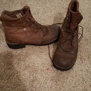 Artist Lace Up Boots