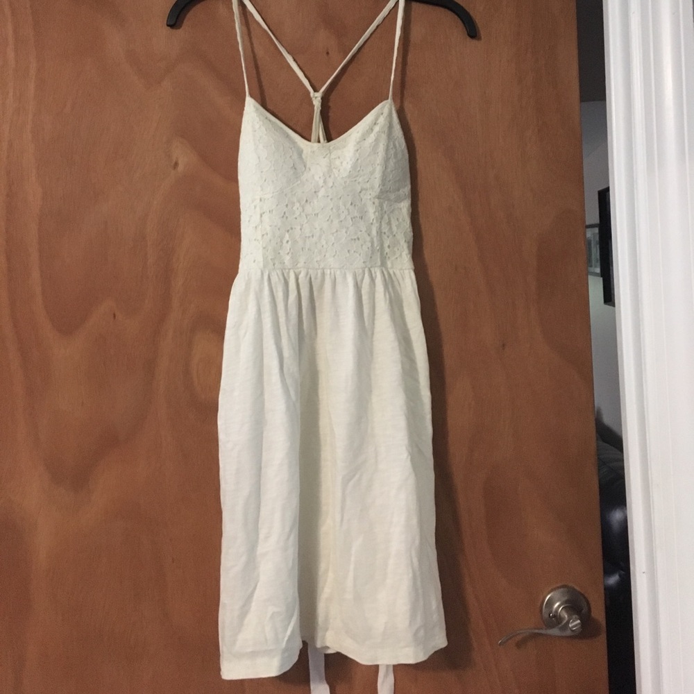 White summer dress