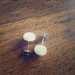 Pearl earrings