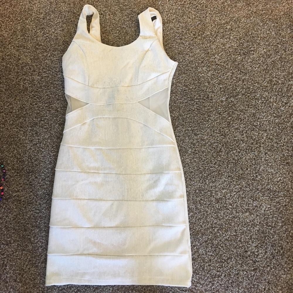White homecoming dress