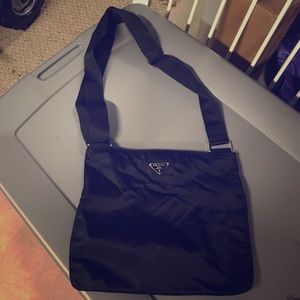 Prada Black Nylon Crossbody