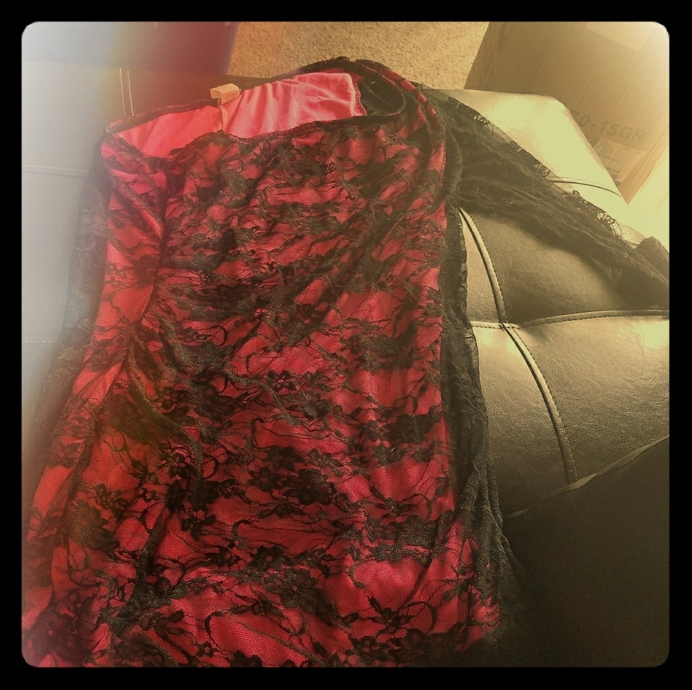 One shoulder dress