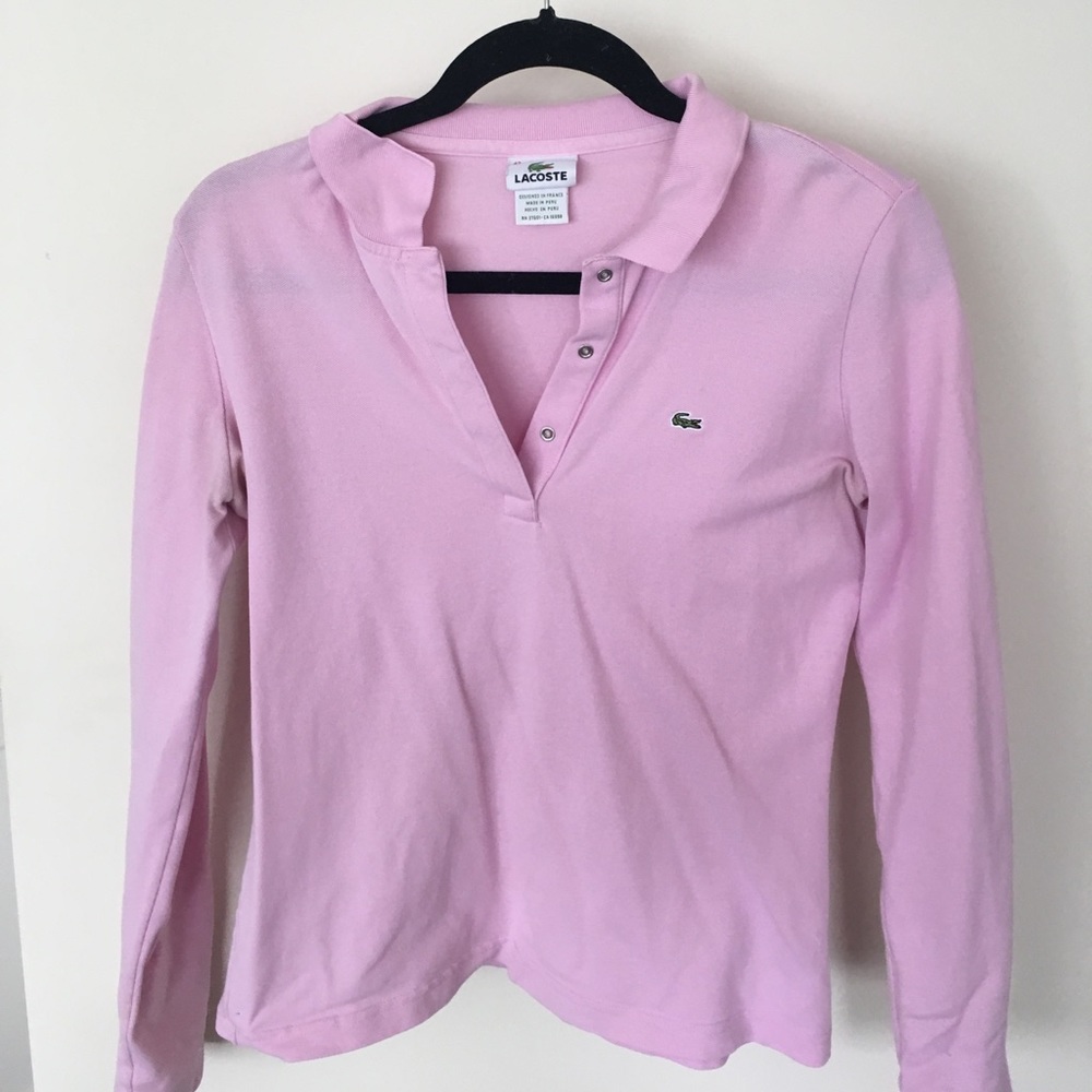 Lacoste long sleeve shirt