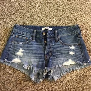 Hollister denim shorts