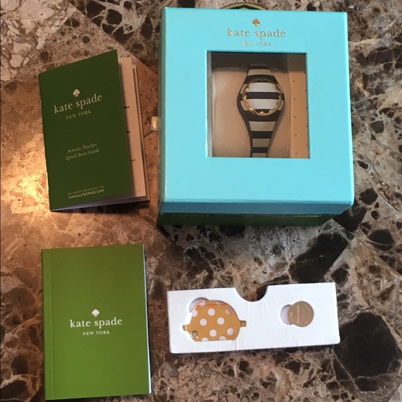 New Kate Spade scallop fitness activity tracker