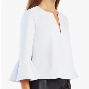 BCBG "Valari" top WHITE. xxs.