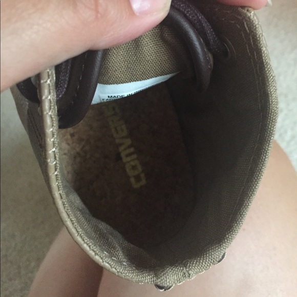 SOLD Jack Purcell leather mid converse - Picture 3 of 7