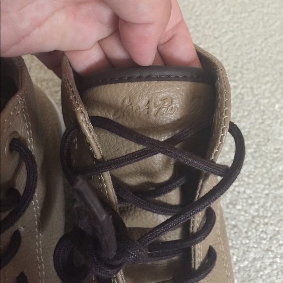 SOLD Jack Purcell leather mid converse - Picture 4 of 7