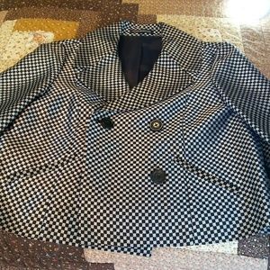 Express Design Studio Double Breasted Swing Jacket