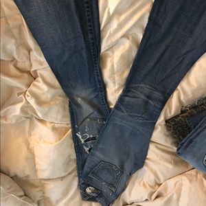 True Religion Cassie Flares Size 24