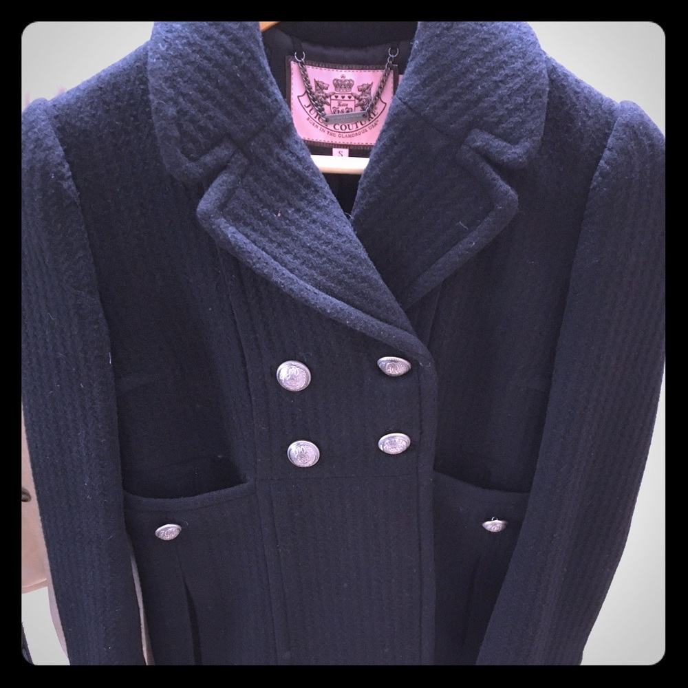 Navy Juicy Couture Peacoat
