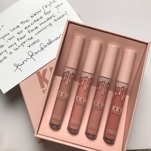 Kylie Cosmetics KKW Crème Liquid Lipstick.