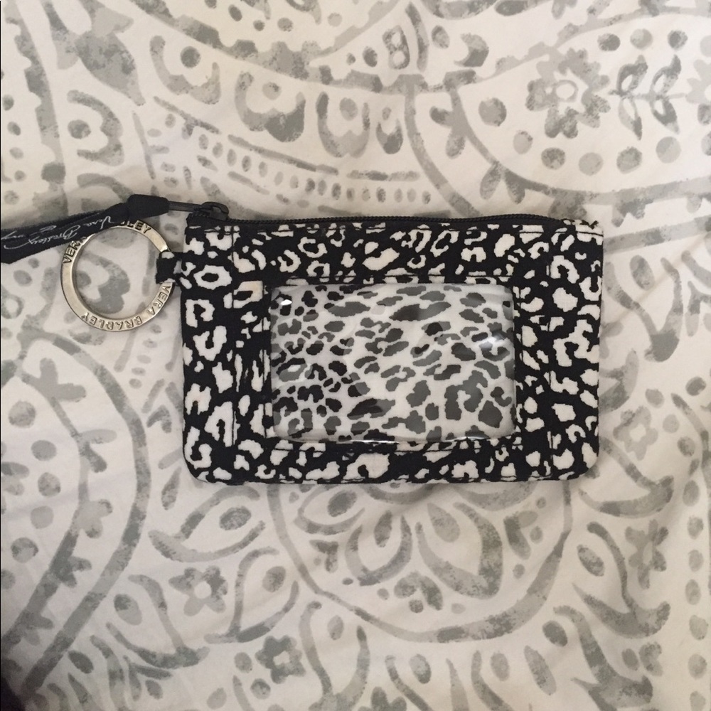 Vera Bradley zip ID coin purse