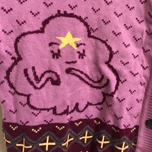 Lumpy Space Princess 3/4 Sleeve Cardigan