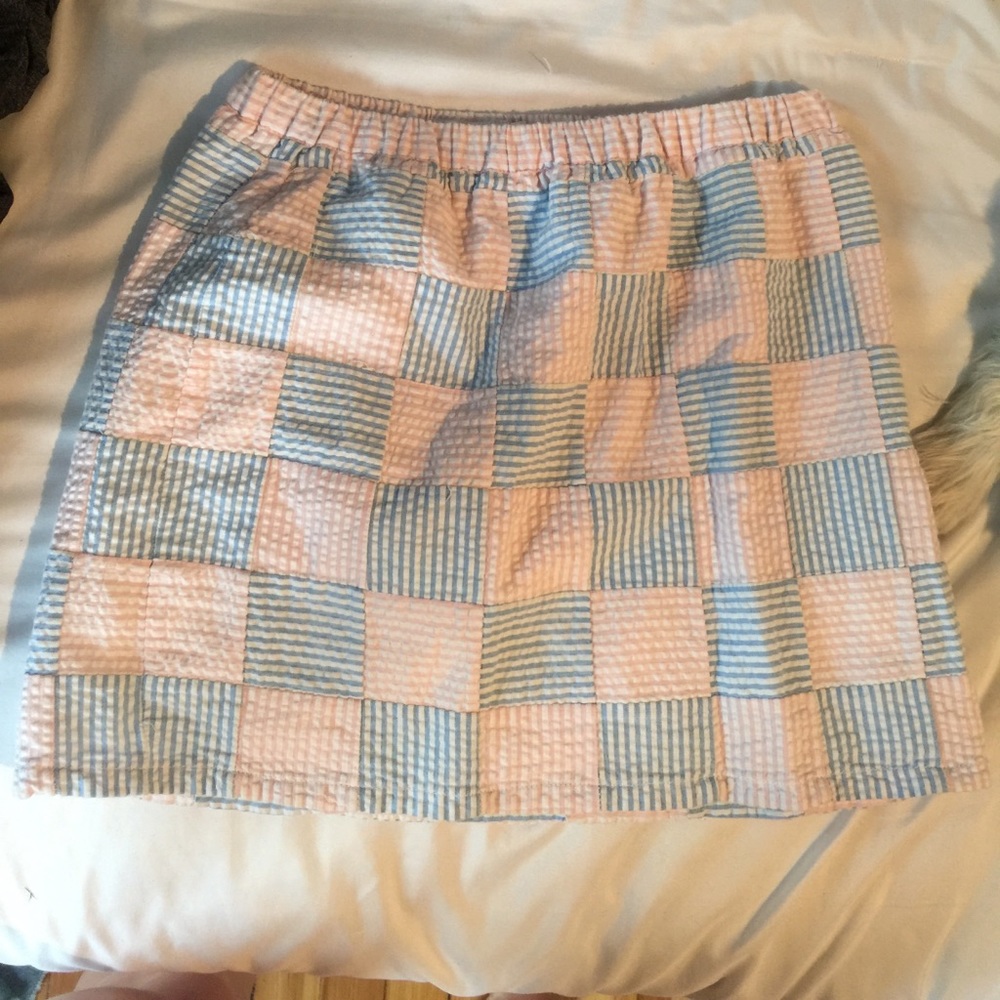Vineyard vines checkered skirt