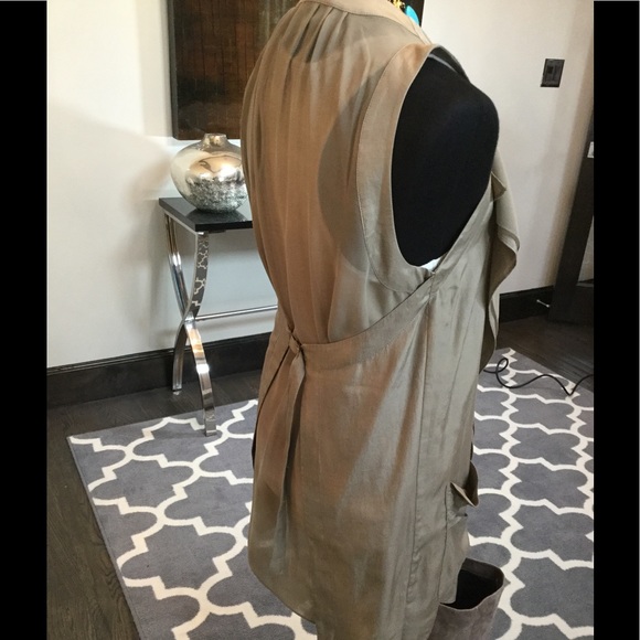 Genera Olive Drape Vest - Picture 6 of 8