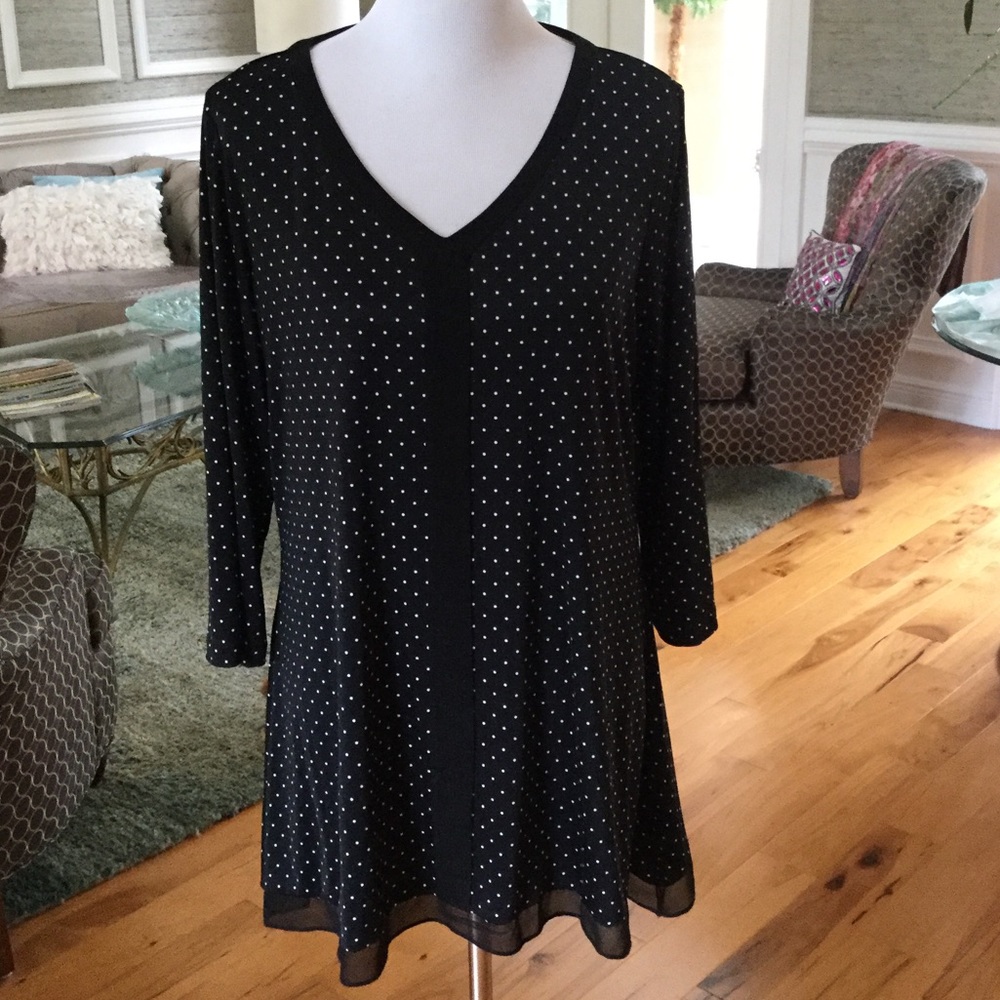 Soft Polka Dot Versatile Tunic