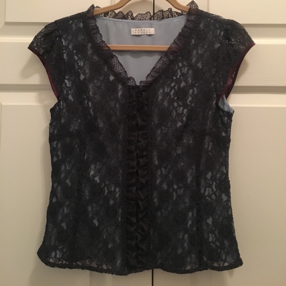 Lace Blouse, lined
