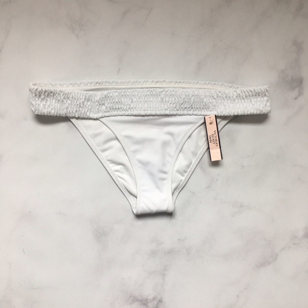 Victoria's Secret White Bikini Bottoms