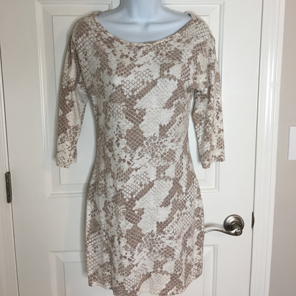 Express T-shirt cotton dress