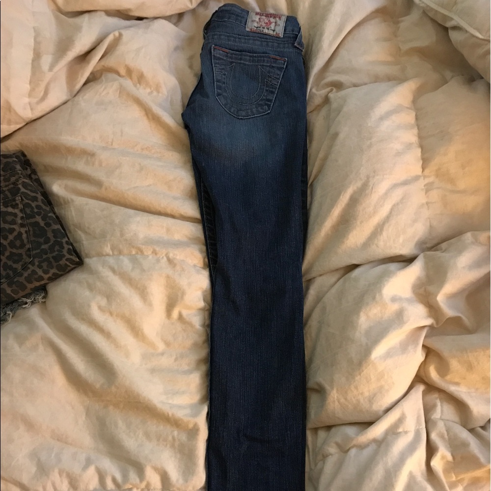 True Religion Stella Skinny Jean Size 24
