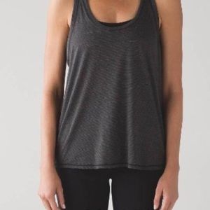 Lululemon Women's Tie it Up Singlet - gray/black