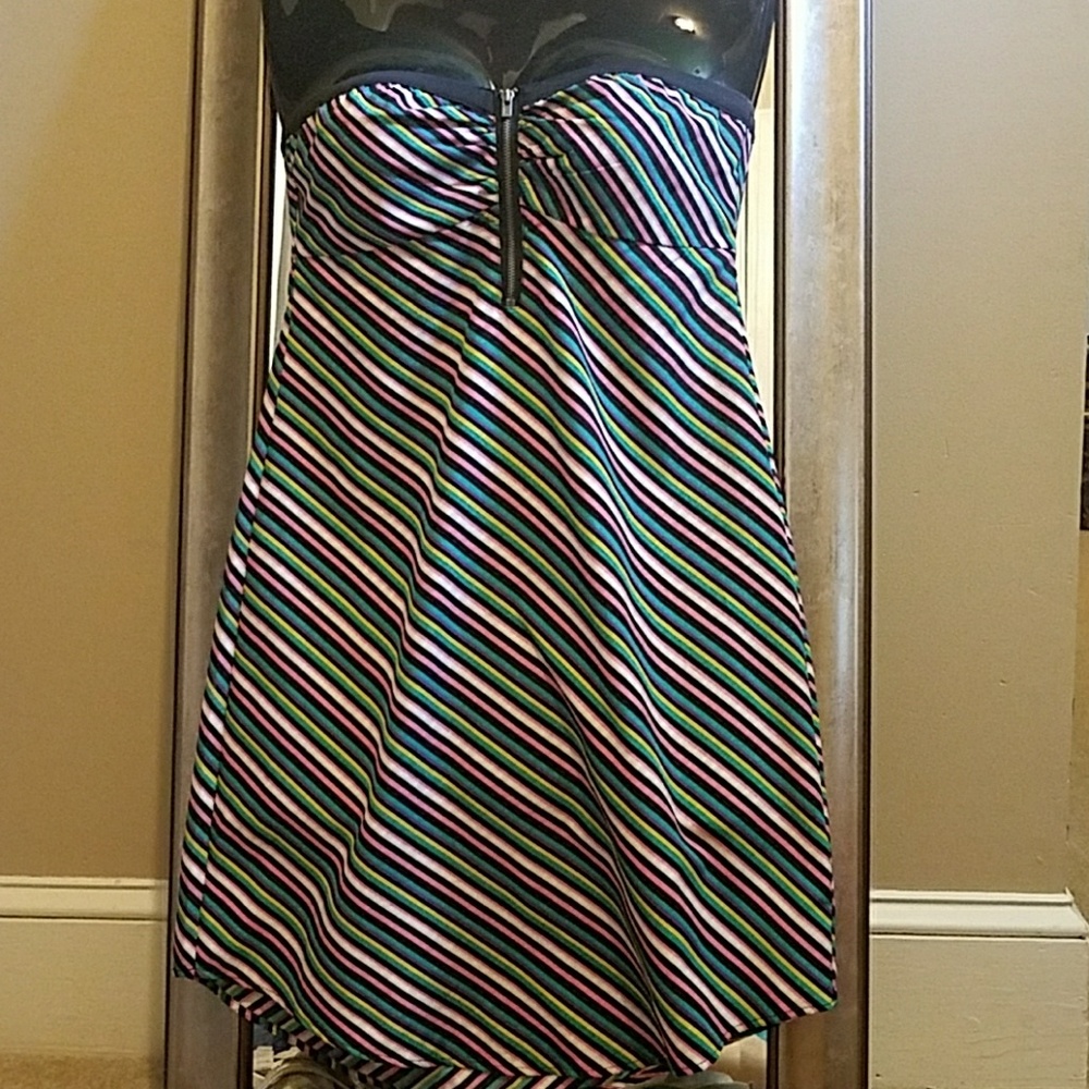 Roxy strapless dress