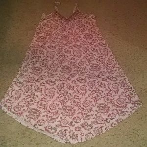 Luck brand maxi cami xl l